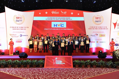 HVC Group nhận chứng nhận vinh danh Top 500 doanh nghiệp lợi nhuận tốt nhất Việt Nam năm 2019